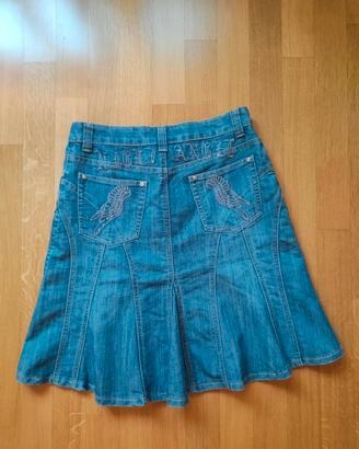 Gonna in denim Forever Fashion Taglia XL