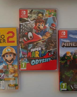 3 giochi Nintendo Switch