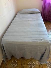 Rete + materasso letto 1 piazza