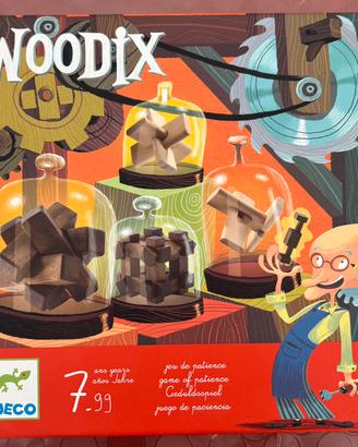 Woodix Djeco 6 rompicapi in legno