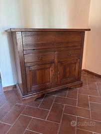 Madia rustica in legno masselo