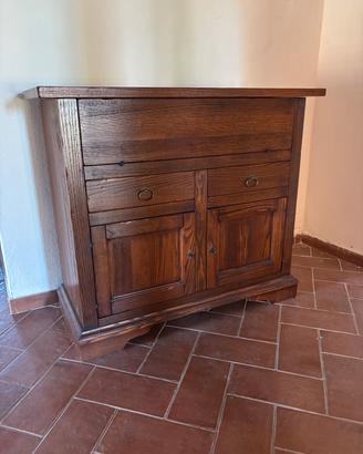 Madia rustica in legno masselo