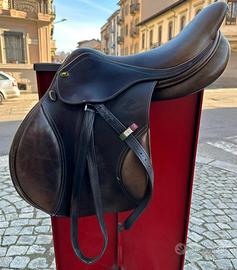 Sella da salto EQM Sellier + Cap gratis