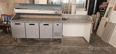 Tavolo preparazione pizza