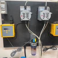 Quadro automatico regolatore ph e cloro piscine
