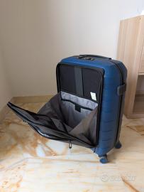 Trolley cabina Roncato D-Box Blu Bagaglio a mano