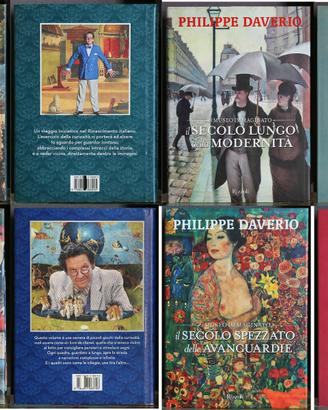 Lotto di 4 libri d'arte Philippe Daverio - Rizzoli