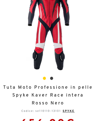 Tuta Spike taglia 52