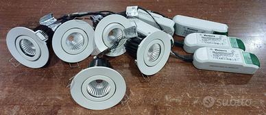 Faretti fosnova 9w da incasso con driver