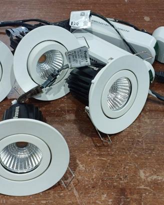 Faretti fosnova 9w da incasso con driver