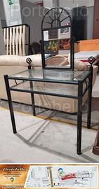 Codice: 261160 TOELETTA IN FERRO COLORE NERO CON