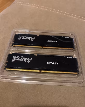 Kingston Fury Beast DDR5 16GB (2x8GB) 6000MHz