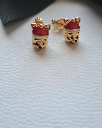 orecchini  argento s925 Winnie the Pooh 