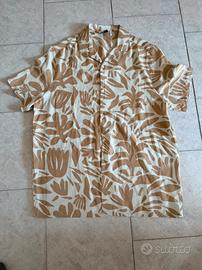 Camicia a fiori maniche corte Asos Design tg.L