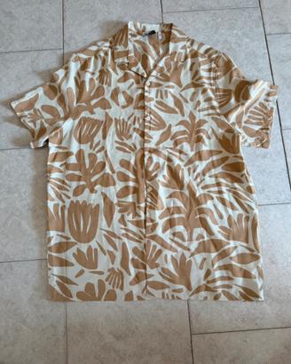 Camicia a fiori maniche corte Asos Design tg.L