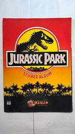 Lotto Album e Figurine Jurassic Park 1993 Merlin