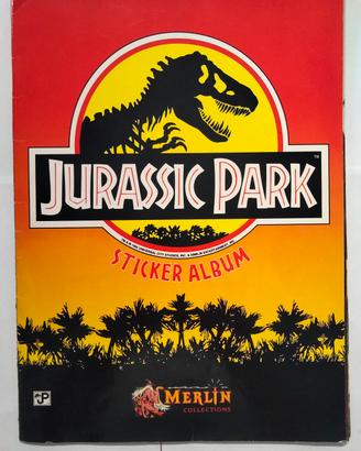 Lotto Album e Figurine Jurassic Park 1993 Merlin