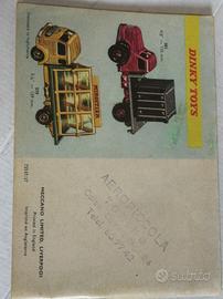 Libretto Dinky Toys 1962