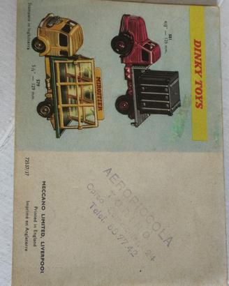 Libretto Dinky Toys 1962