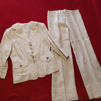 Abito completo donna lino Twister Made in Italy