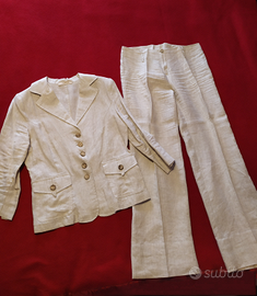 Abito completo donna lino Twister Made in Italy