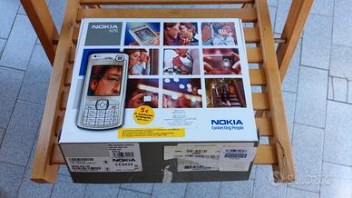 scatola Nokia N70 originale con cuffie