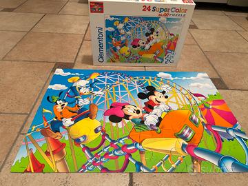MAXI PUZZLE 24 Super Color "CLEMENTONI"