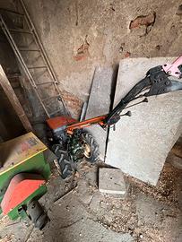 Motocoltivatore Goldoni+biotrituratore+accessori