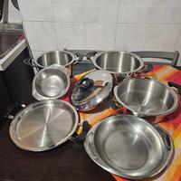  pentole acciaio inox AMC  euro 139