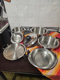  pentole acciaio inox AMC  euro 139