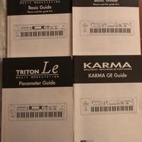 Manuali per tastiere Korg Yamaha Roland Kawai