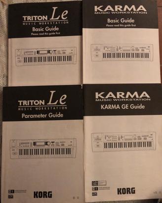 Manuali per tastiere Korg Yamaha Roland Kawai