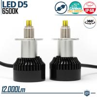 Kit D5S Conversione da XENON a LED 12000LM 6500K