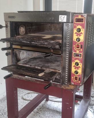 FORNO GRANDE DOPPIA CAMERA DA 6KW