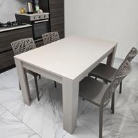 Tavolo allungabile color cashmere – come nuovo