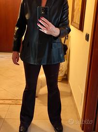 blazer di  eco pelle Luisa Viola 