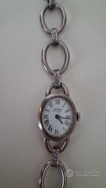 orologio Gulvin vintage donna  in argento 