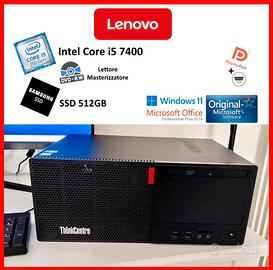 PC Lenovo i5 7400 / 12GB ram / 512GB ssd