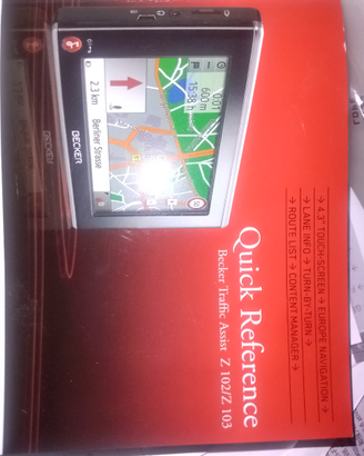 Navigatore satellitare beker