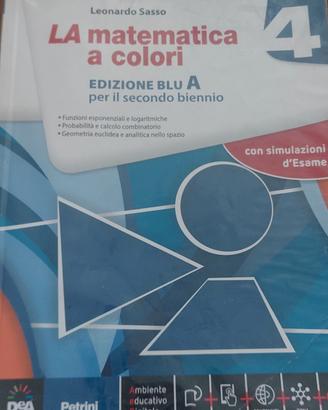 La matematica a colori 4 Edizione Blu A