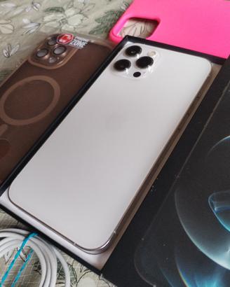 Iphone 12 pro max argento 256 giga. con scatola 