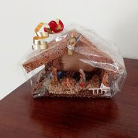 Capanna presepio + Gesù bambino