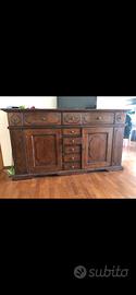 credenza noce