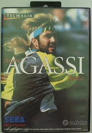 Andre Agassi Tennis - Sega Master System