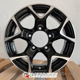 4 Cerchi in lega GMP SJ15 da 15 per Suzuki Jimny
