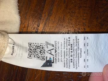 pantaloni tuta emporio armani