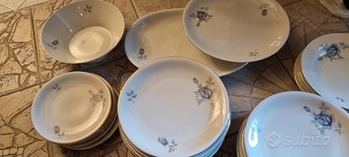 Servizio Piatti di rose