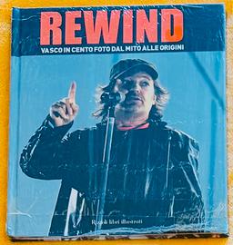 VASCO ROSSI LIBRO FOTOGRAFICO “ REWIND”.