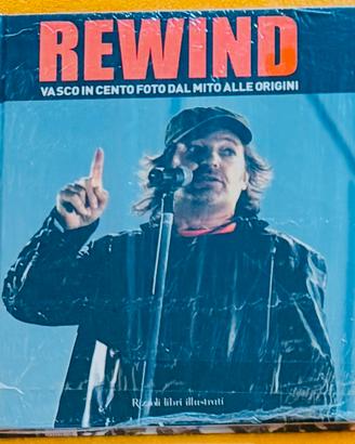 VASCO ROSSI LIBRO FOTOGRAFICO “ REWIND”.
