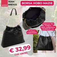 Borsa Hobo Nera